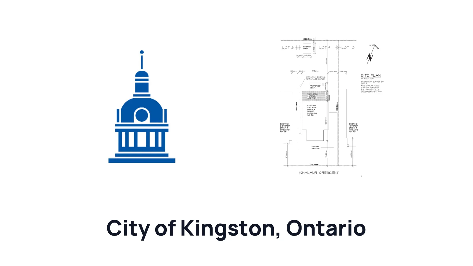 How to Draw a Site Plan for a Building Permit in City of Kingston