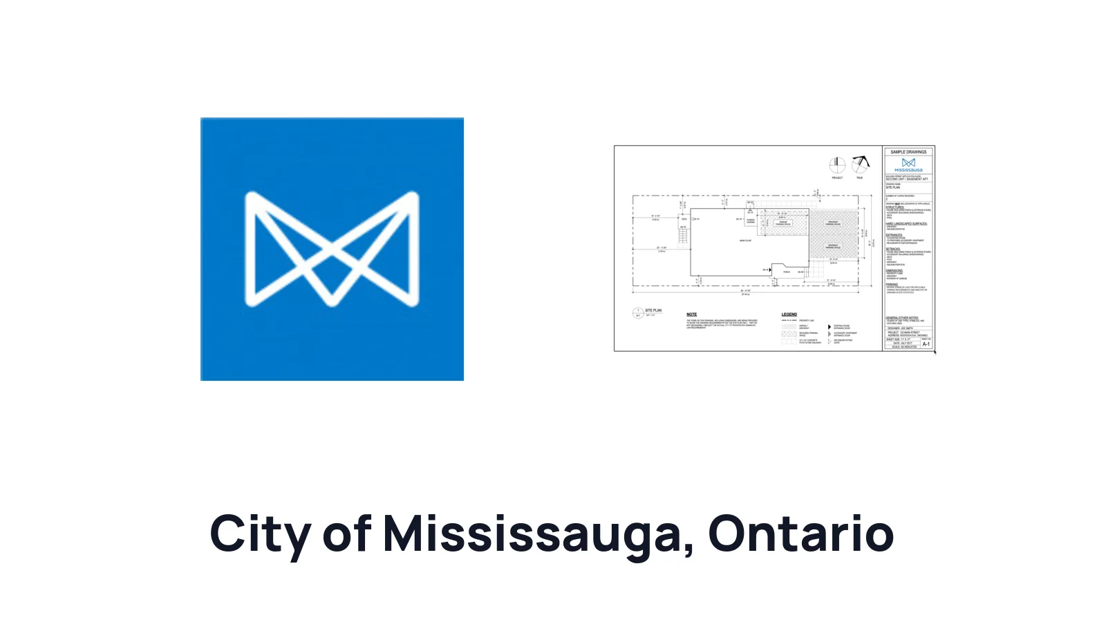 How to Draw a Site Plan for a Building Permit in City of Mississauga