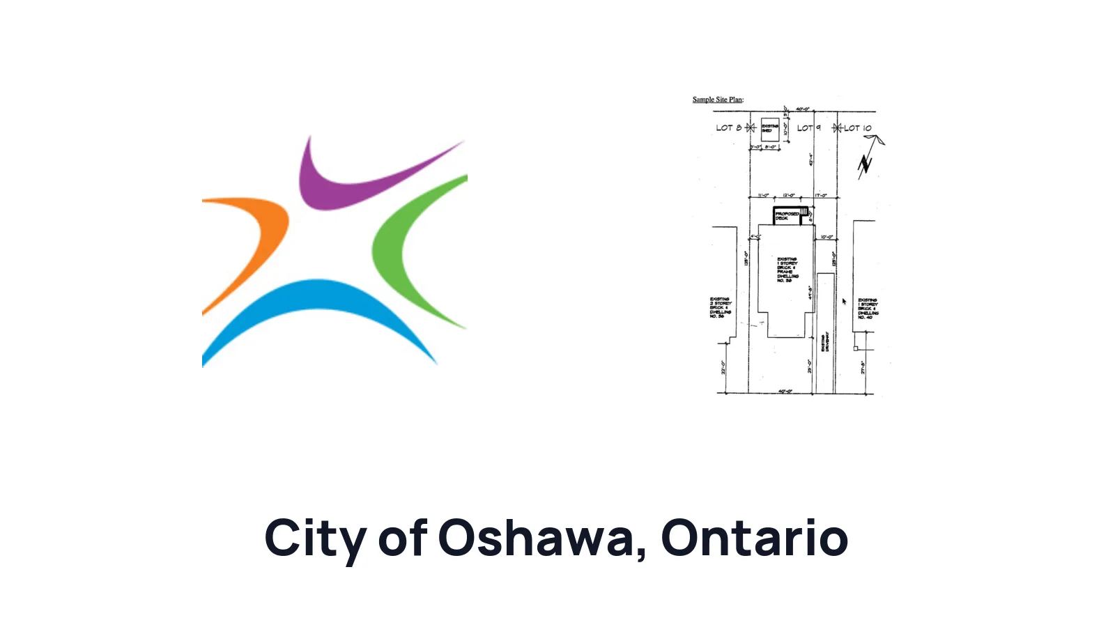 How to Draw a Site Plan for a Residential Building Permit in City of Oshawa