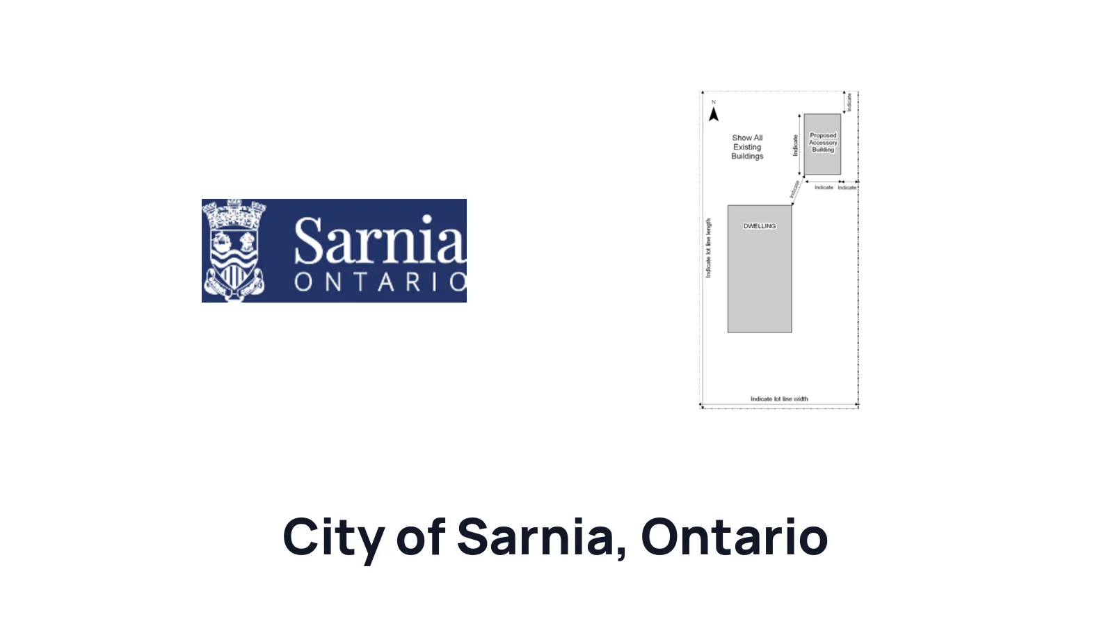 How to Draw a Site Plan for a Residential Building Permit in City of Sarnia
