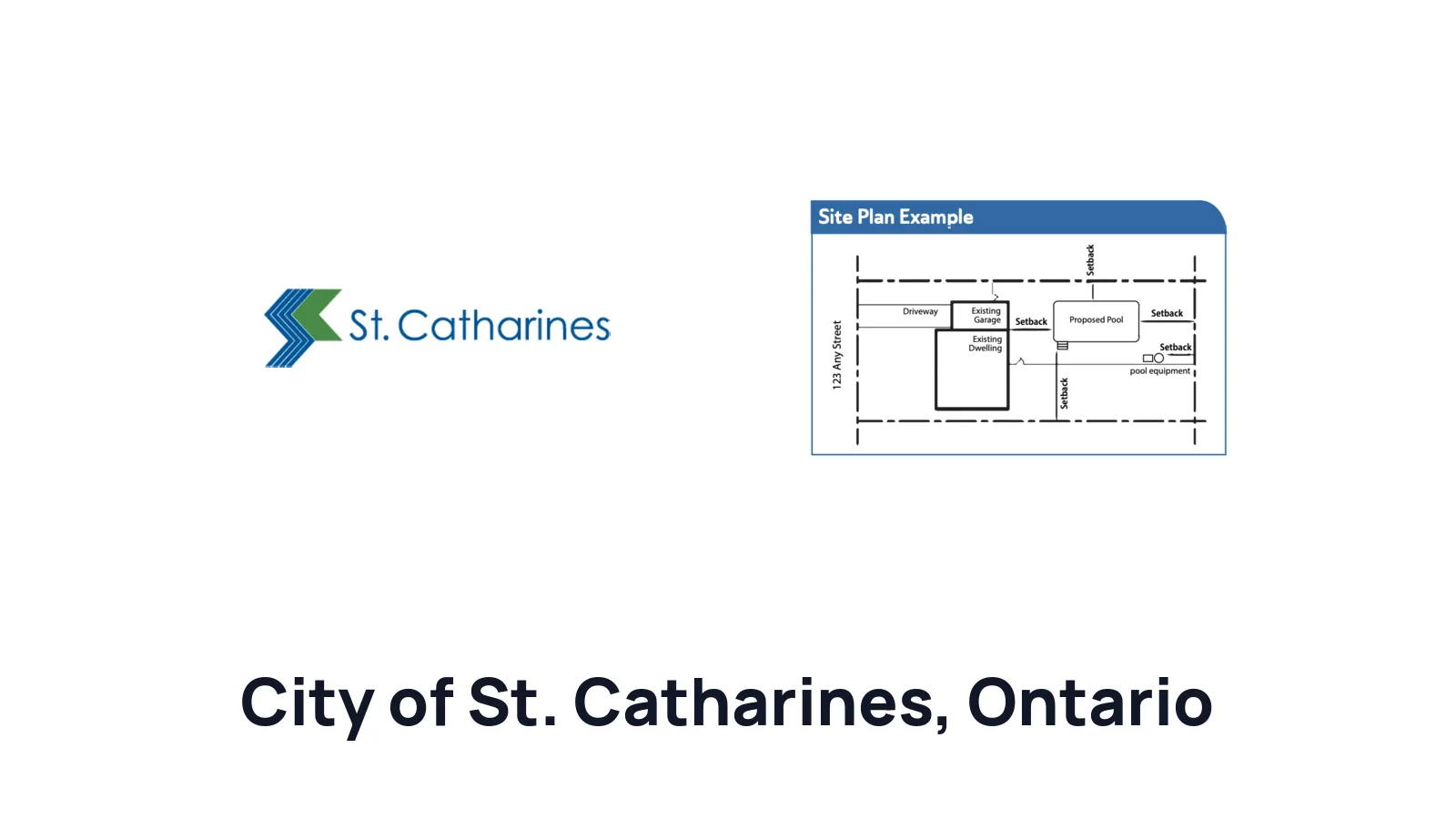How to Draw a Site Plan for a Residential Building Permit in City of St. Catharines