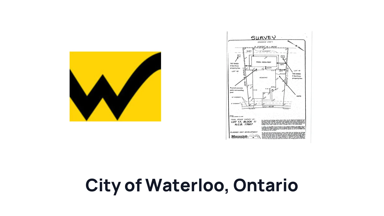 How to Draw a Site Plan for a Residential Building Permit in City of Waterloo