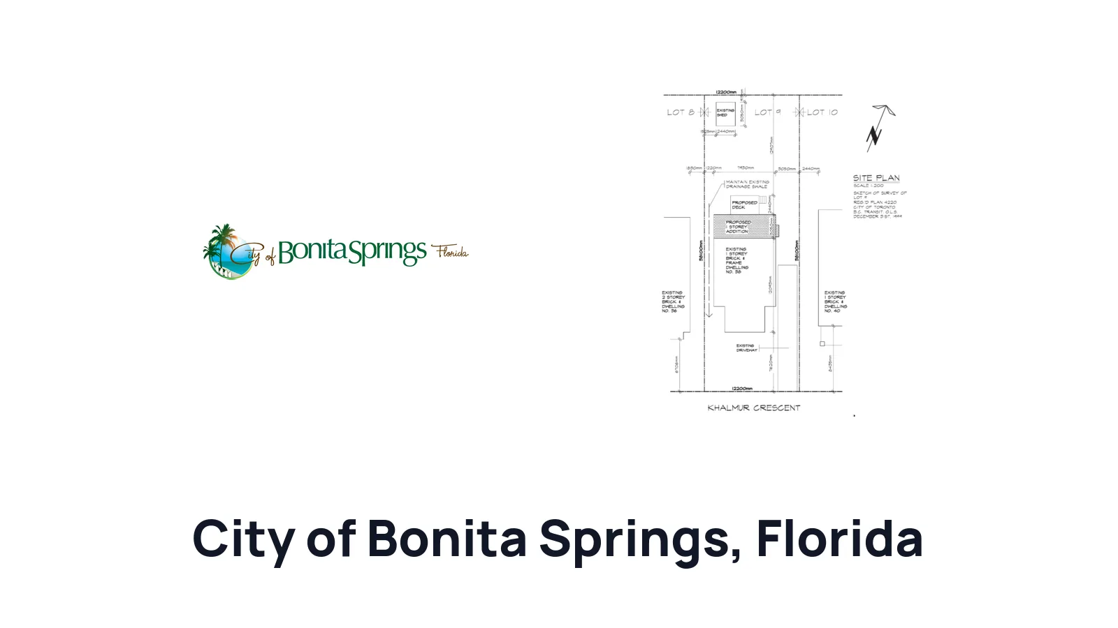 How to Draw a Site Plan for a Residential Building Permit in City of Bonita Springs