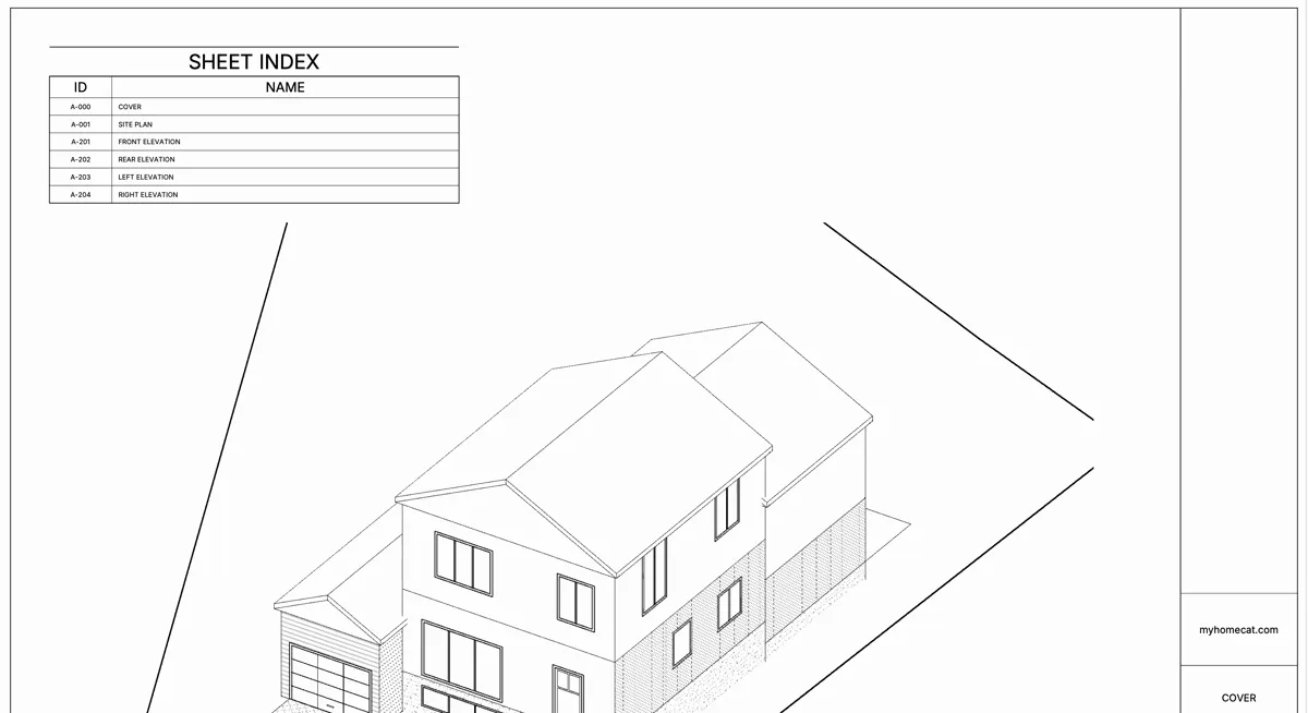 Permit-ready building plans