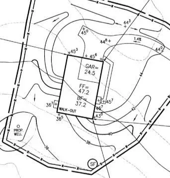 Lot grading example
